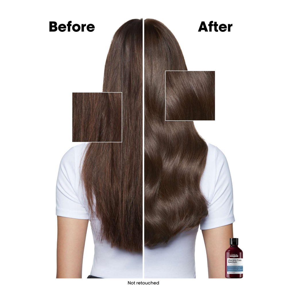 L'Oréal Professionnel Vitamino Color Spectrum Blue Tinted Shampoo for Light Brown Coloured Hair 300ml - Additional 4