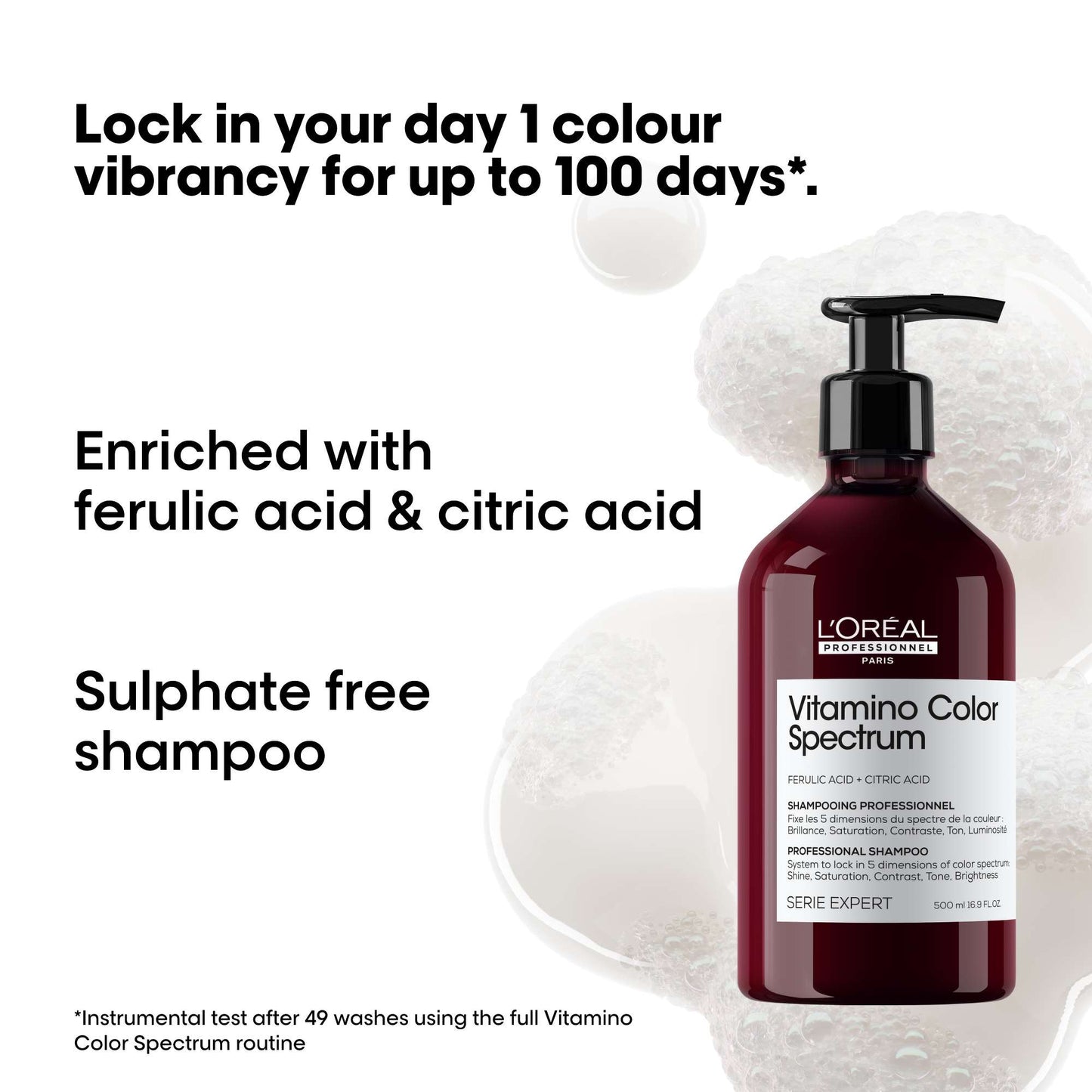 L'Oréal Professionnel Vitamino Color Spectrum Shampoo for Coloured Hair 500ml - Additional 2