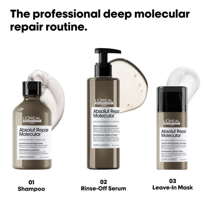 L'Oréal Professionnel Absolut Repair Molecular  Leave-in Mask 50ml - Additional 6