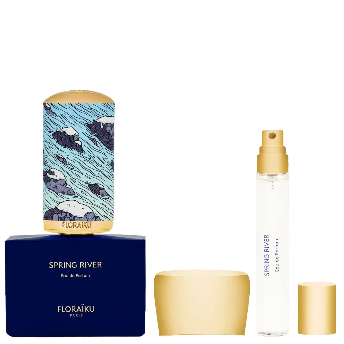 Floraiku Spring River Eau de Parfum Spray 50ml Gift Set