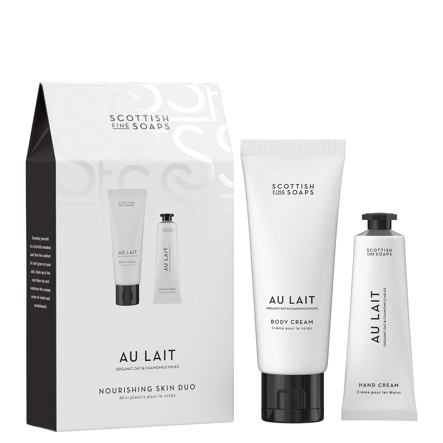 Scottish Fine Soaps Company Au Lait Nourishing Skin Duo