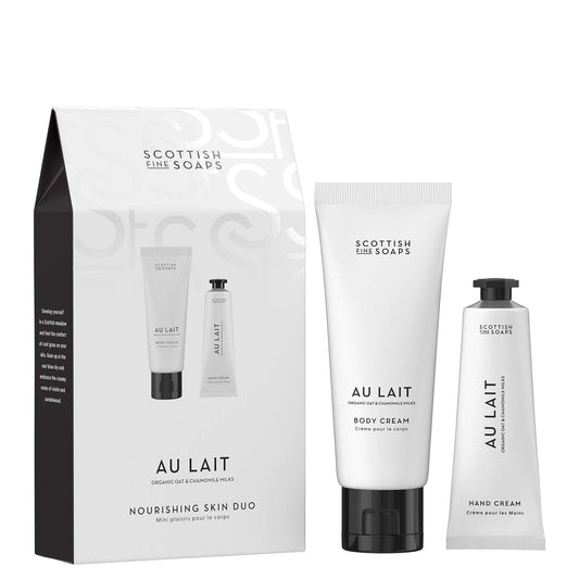 Scottish Fine Soaps Company Au Lait Nourishing Skin Duo
