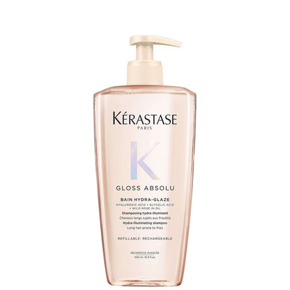 Kérastase Gloss Absolu Bain Hydra-Glaze Refillable Shampoo 500ml