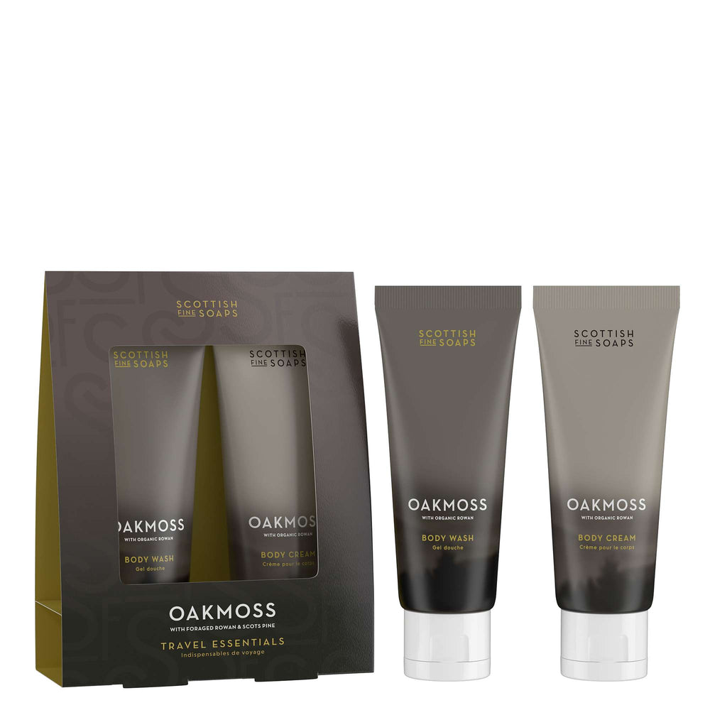 Scottish Fine Soaps Company Oakmoss Travel Essentials