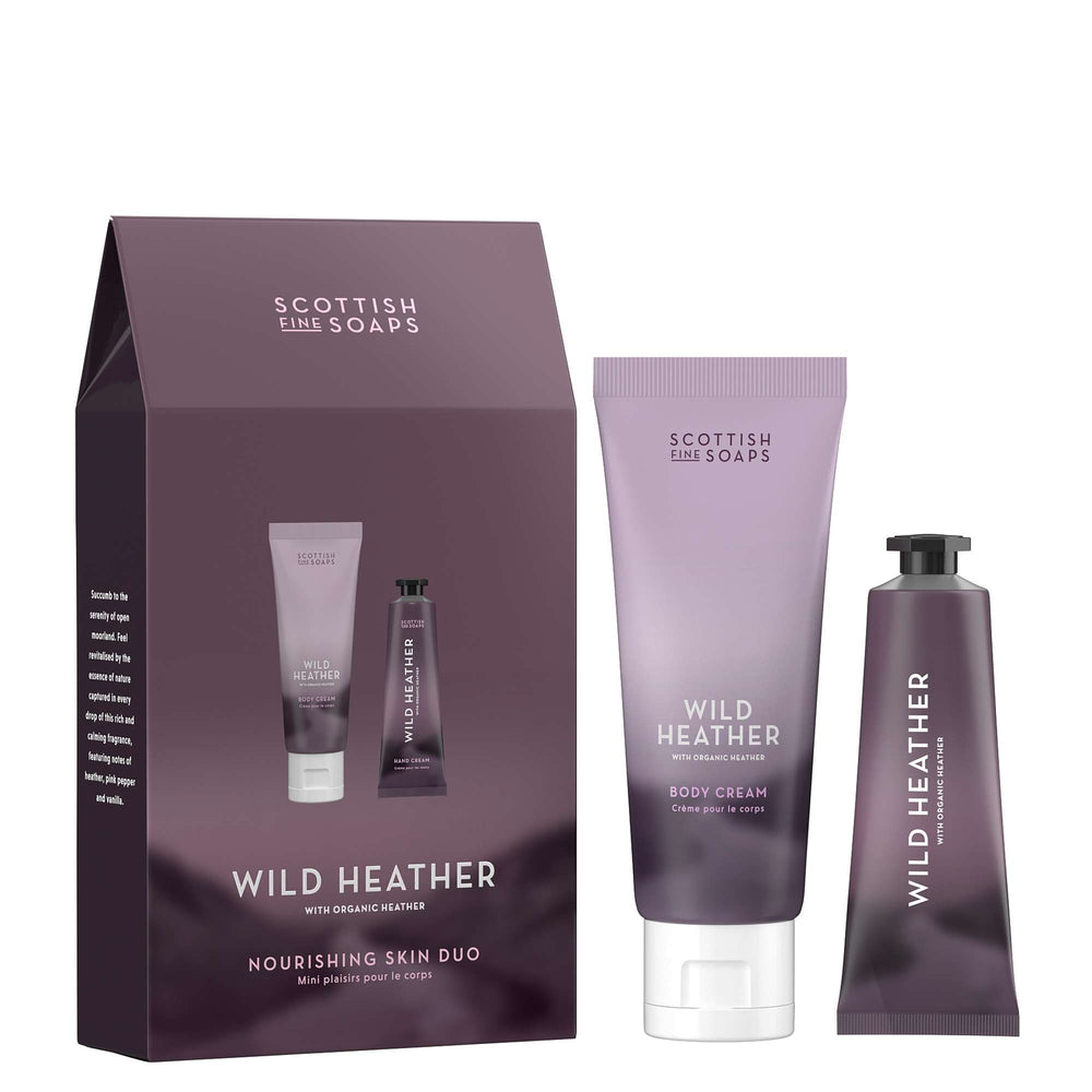 Scottish Fine Soaps Company Wild Heather Nourishing Skin Duo