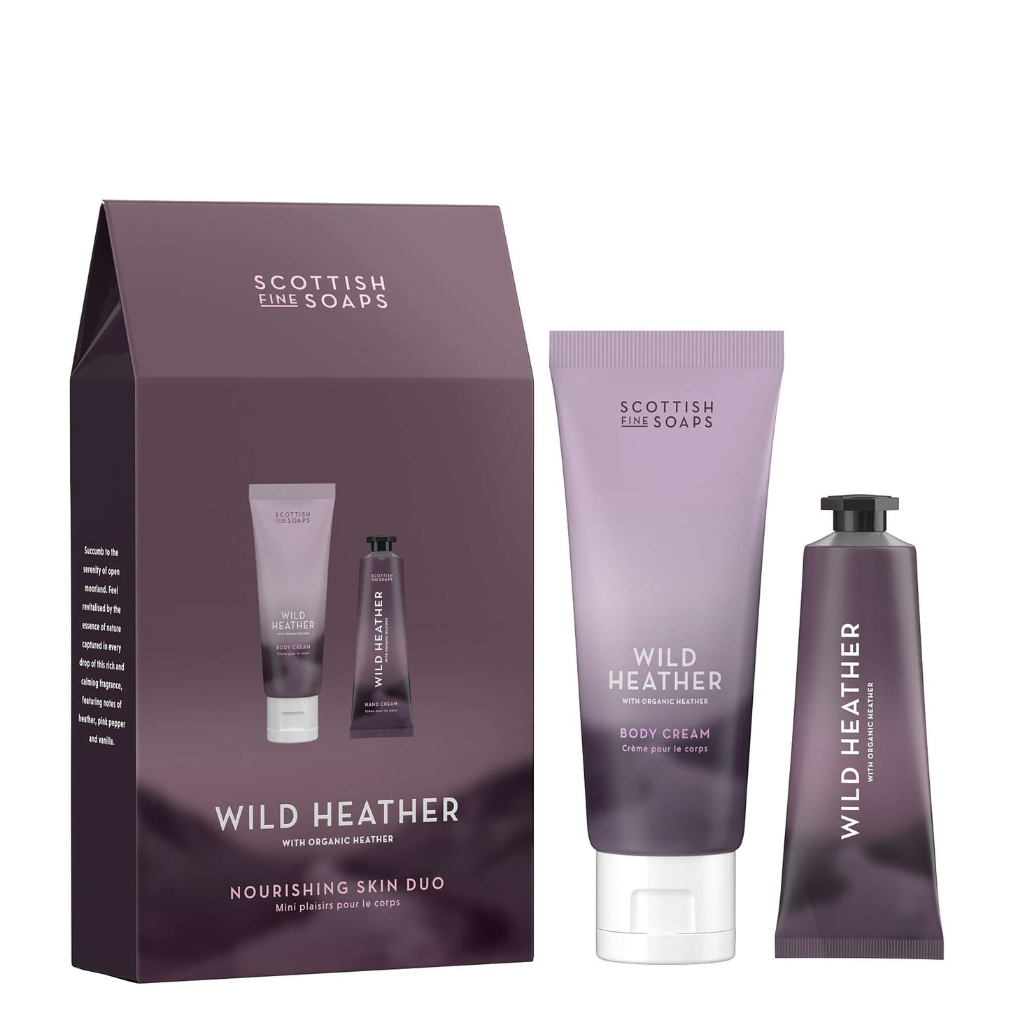 Scottish Fine Soaps Company Wild Heather Nourishing Skin Duo