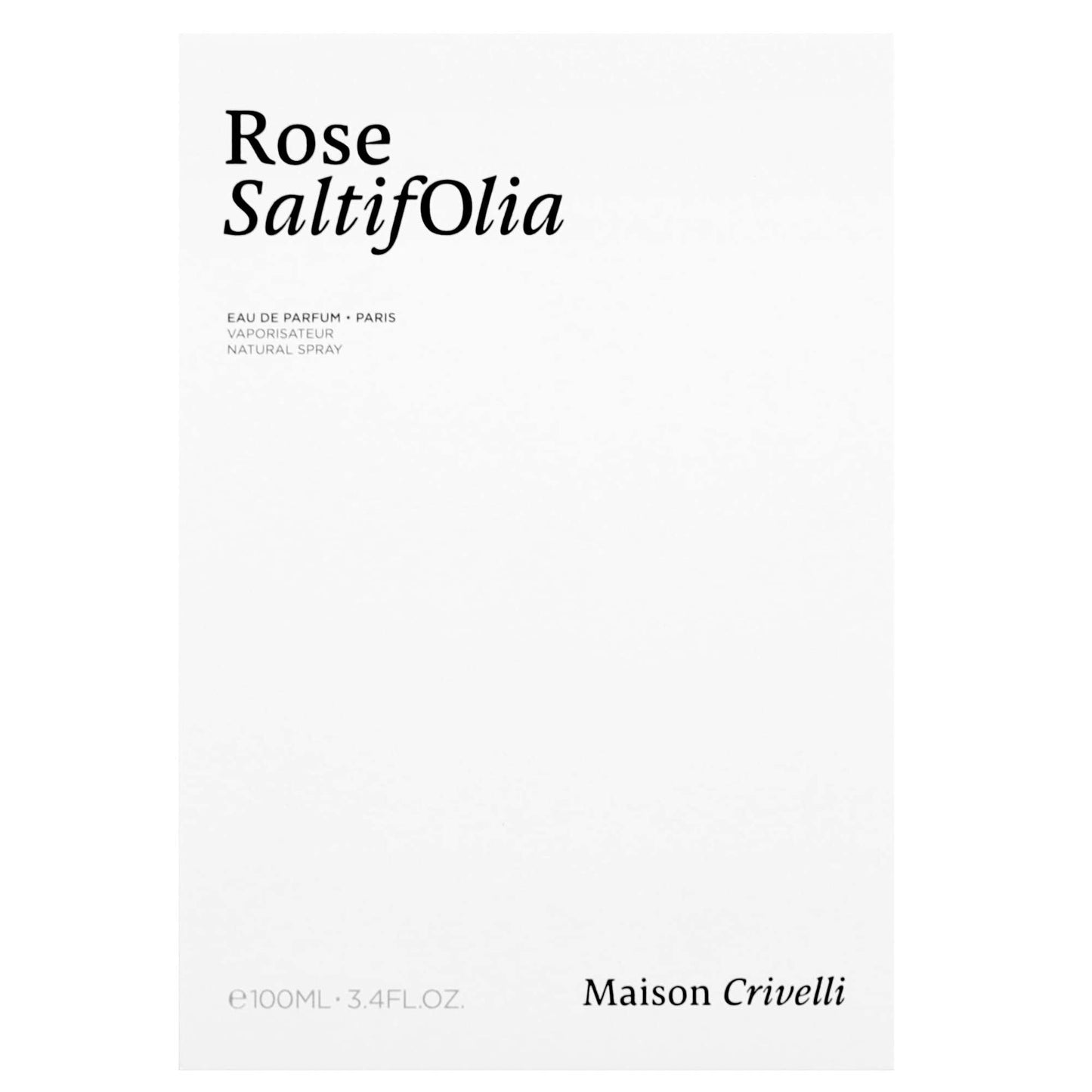 Maison Crivelli Rosa Saltifolia Eau de Parfum 100ml - Additional 1