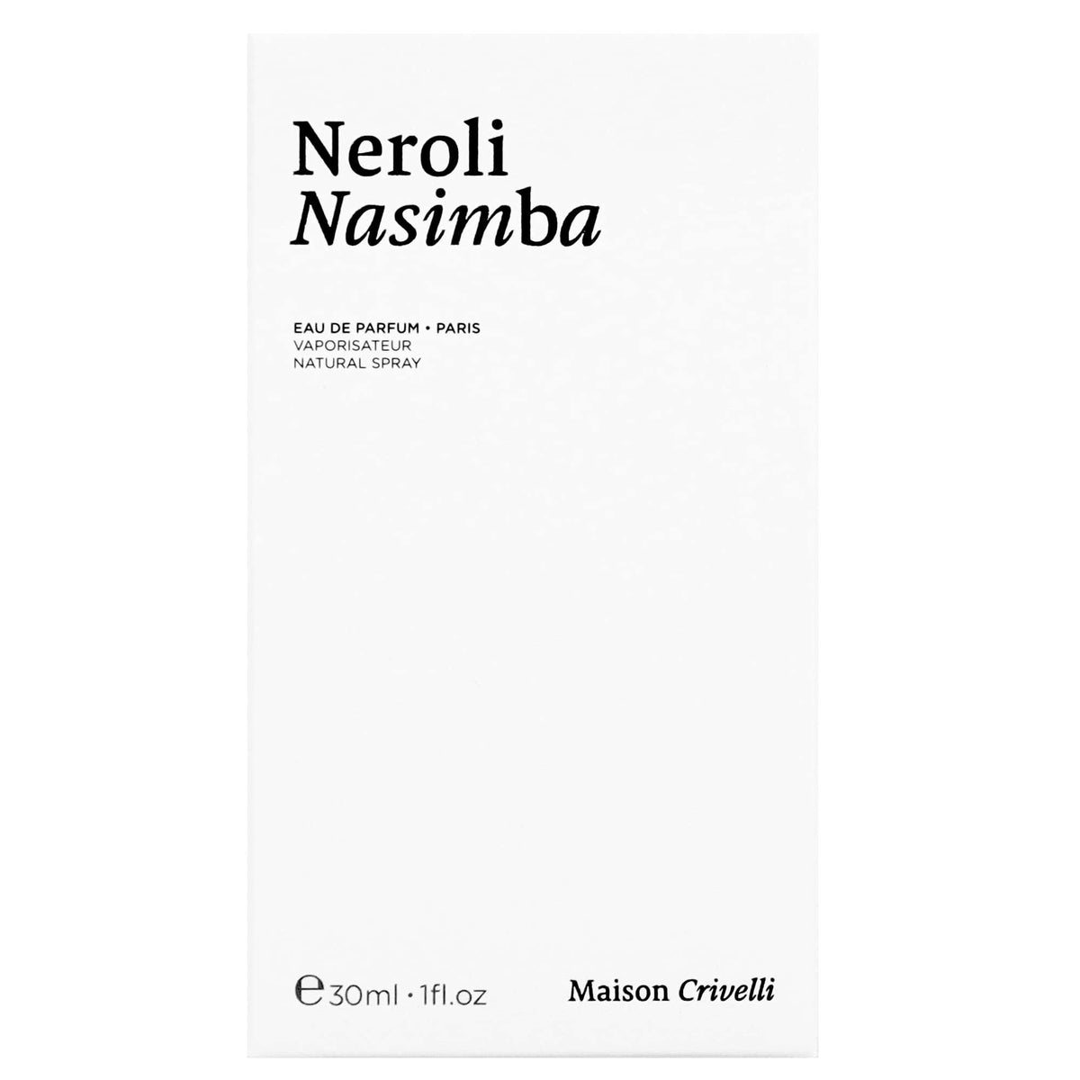 Maison Crivelli Neroli Nasimba Eau de Parfum 30ml - Additional 1