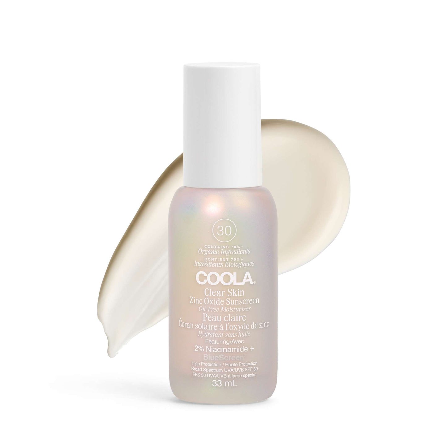 Coola Face Care Clear Skin Mineral Oil-Free Sunscreen SPF30 33ml - Additional 1