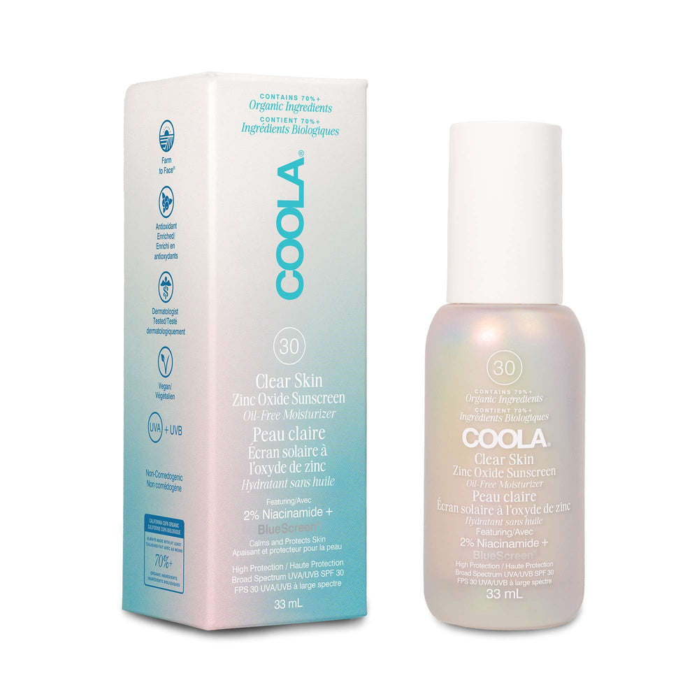 Coola Face Care Clear Skin Mineral Oil-Free Sunscreen SPF30 33ml - Additional 2