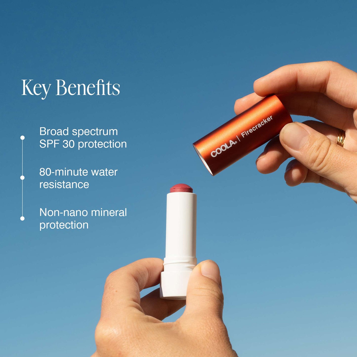 Coola Lip Care Mineral Liplux SPF30 Firecracker - Additional 3