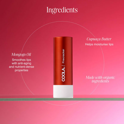 Coola Lip Care Mineral Liplux SPF30 Firecracker - Additional 4