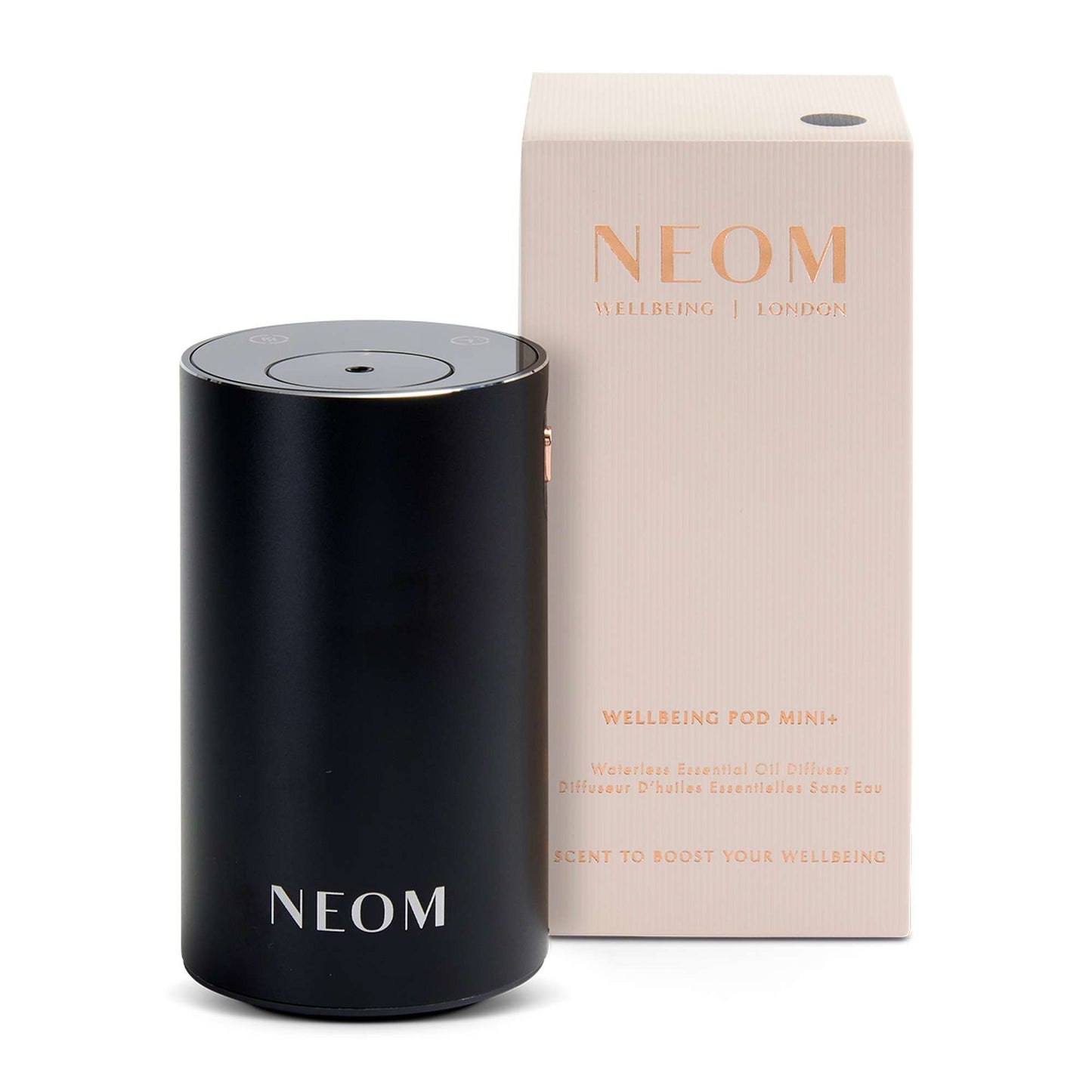 Neom Wellbeing London Pod Mini+ Waterless Essential Oil Diffuser Black - Additional 2