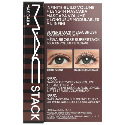 M.A.C Mascara M.A.CStack Mega Brush Chestnut Stack 12ml - Additional 1