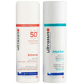 Ultrasun  Duo: Extreme Very High Sun Protection for Sensitive Skin SPF50+ 150ml & Aftersun Gel 150ml