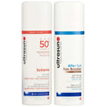 Ultrasun  Duo: Extreme Very High Sun Protection for Sensitive Skin SPF50+ 150ml & Tan Booster 150ml