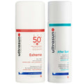 Ultrasun  Duo: Extreme Very High Sun Protection for Sensitive Skin SPF50+ 100ml & Aftersun Gel 150ml