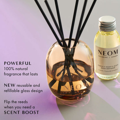 Neom Wellbeing London Scent To Sleep Perfect Night's Sleep Reed Diffuser 100ml - Additional 4