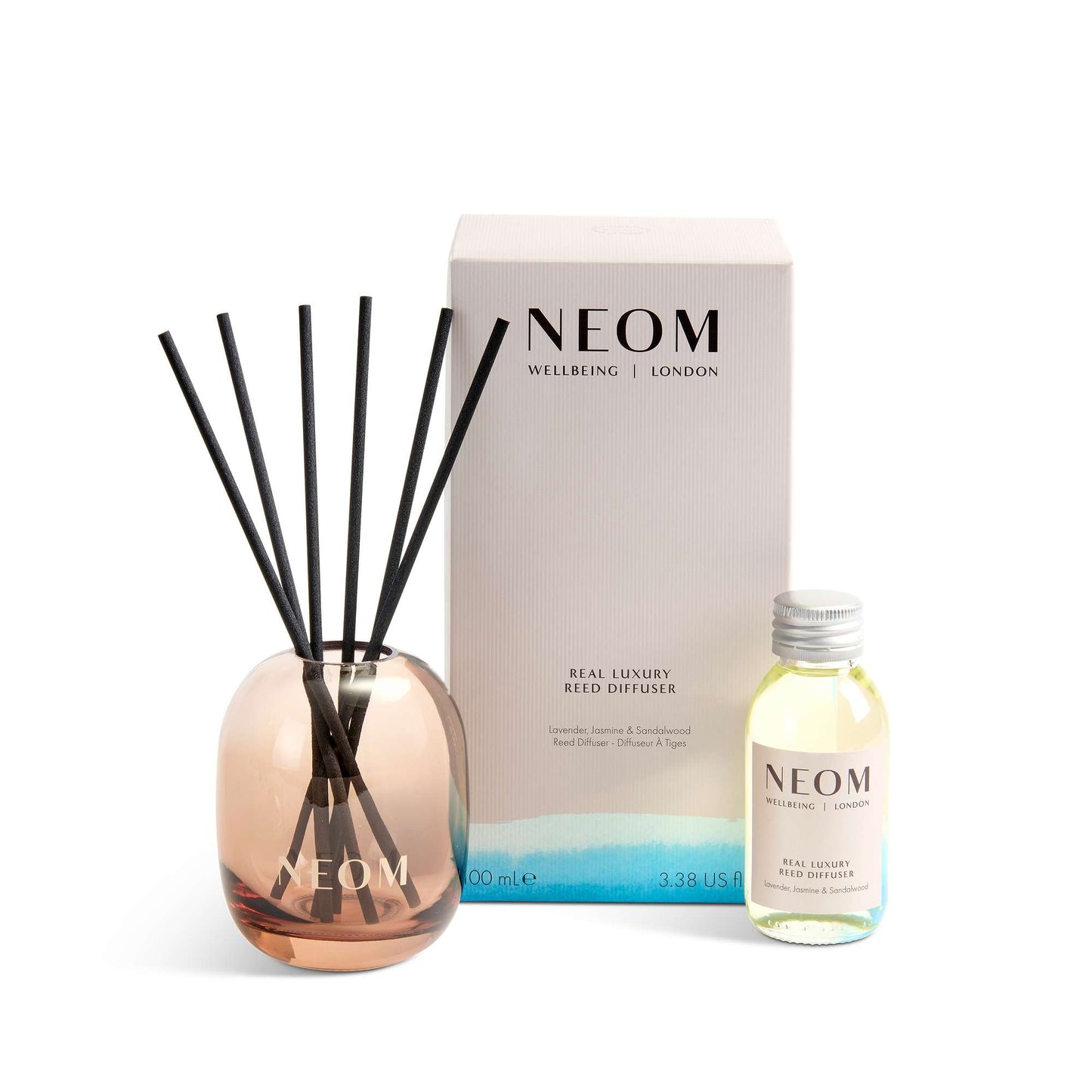 Neom Wellbeing London Scent To De-Stress Real Luxury Reed Diffuser 100ml - Additional 2
