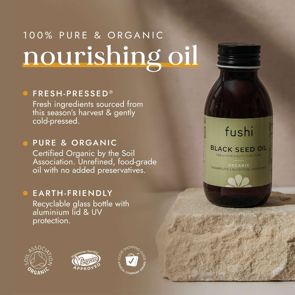 Fushi Organic Health Oils Organic Black Seed Oil 100ml - Additional 3