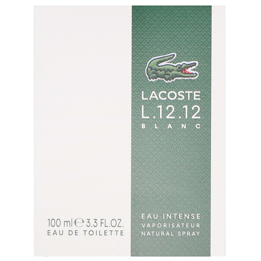 Lacoste L.12.12 Blanc Eau Intense Eau de Toilette Spray 100ml - Additional 1