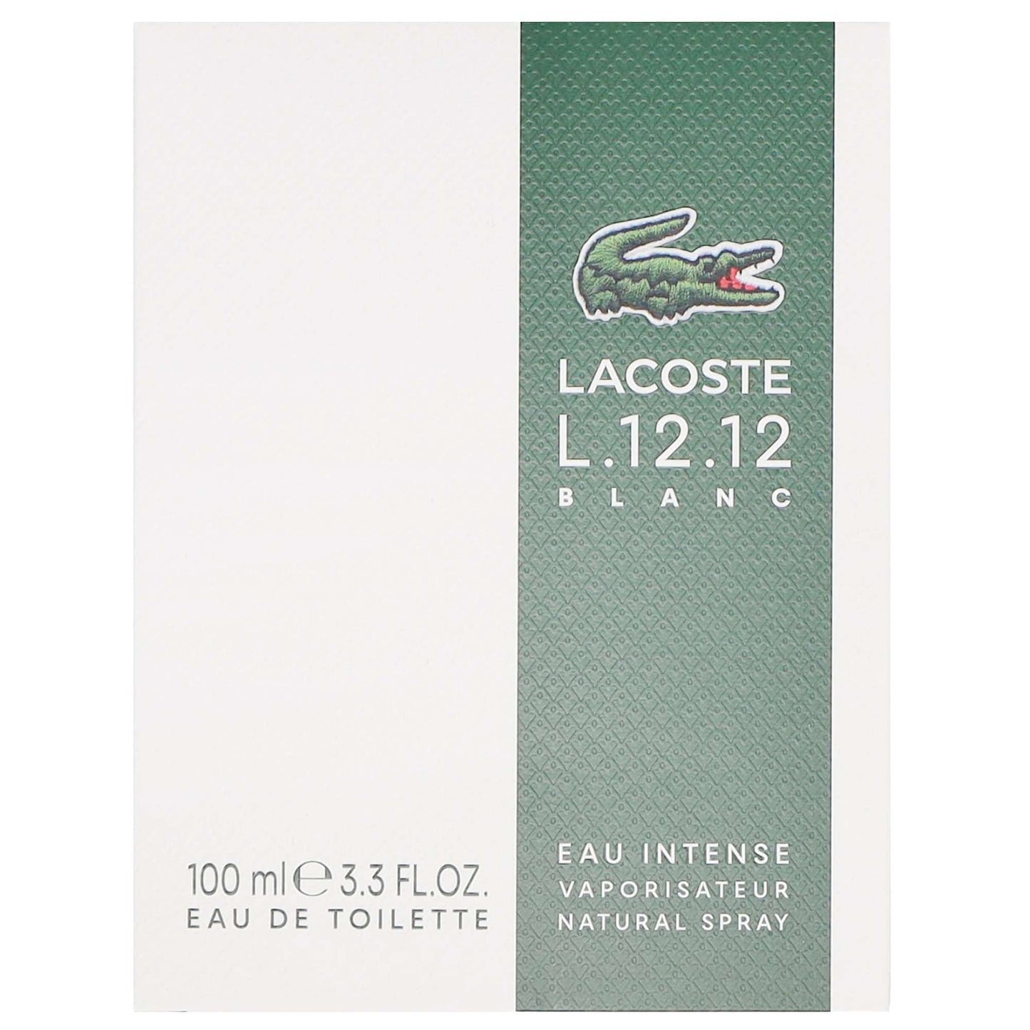 Lacoste L.12.12 Blanc Eau Intense Eau de Toilette Spray 100ml - Additional 1