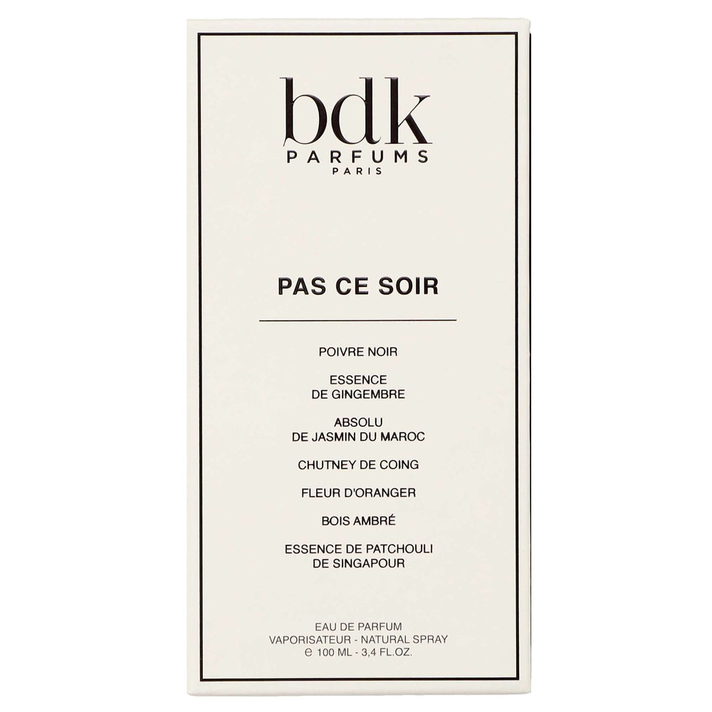 bdk Parfums Pas ce Soir Eau de Parfum Spray 100ml - Additional 1