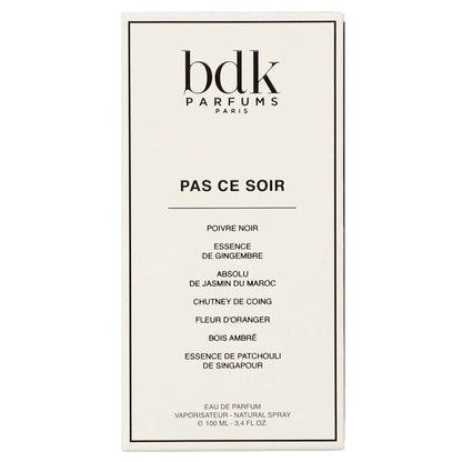 bdk Parfums Pas ce Soir Eau de Parfum Spray 100ml - Additional 1