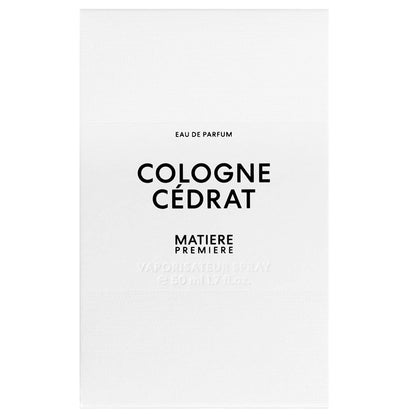 Matiere Premiere Cologne Cedrat Eau de Parfum Spray 50ml - Additional 1