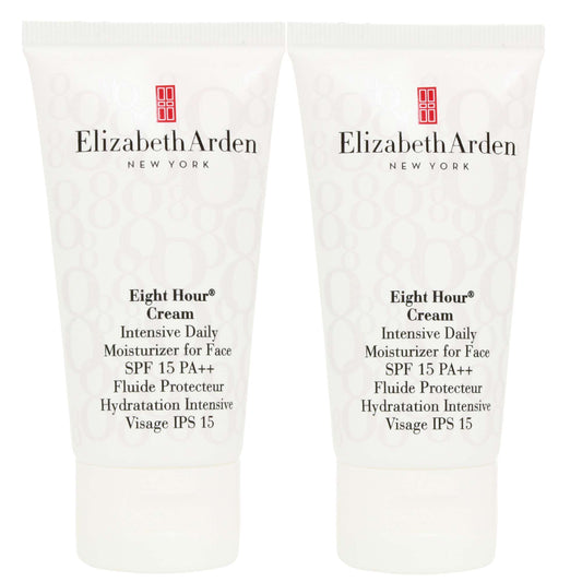 Elizabeth Arden  Duo: Eight Hour Cream Intensive Daily Moisturizer SPF15 PA++ 50ml / 1.7 fl.oz.