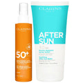 Clarins  Duo: Sun Spray Lotion SPF50+ 150ml and After Sun Balm 150ml