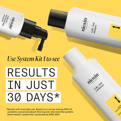 Nioxin Pro Clinical Gifts & Sets System 1 Kit for Natural Hair with Light Thinning - Additional 2