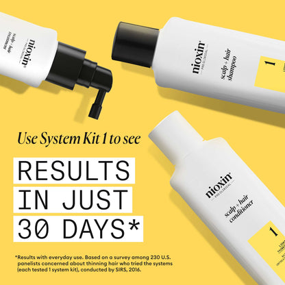 Nioxin Pro Clinical System 1 Conditioner for Natural Hair with Light Thinning 300ml - Additional 2