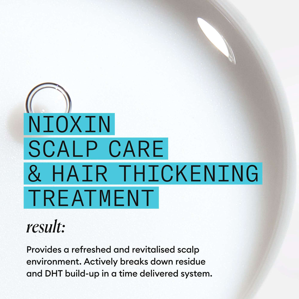 Nioxin Pro Clinical System 3 Leave-In Treatment for Coloured Hair with Light Thinning 100ml - Additional 6