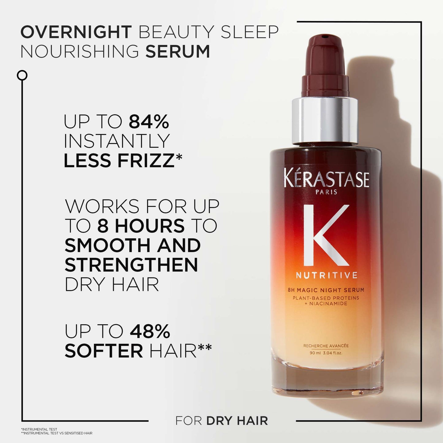 Kérastase Nutritive 8H Magic Night Hair Serum for Dry Hair 30ml (Launch 01.08.2025) - Additional 1