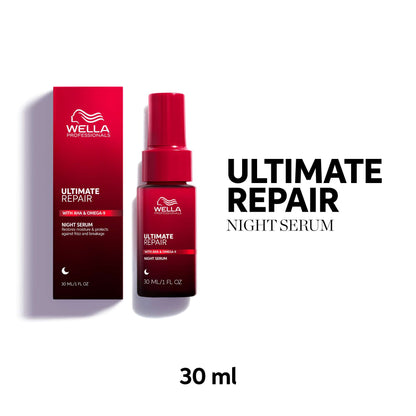 Wella Ultimate Repair Night Hair Serum 30ml - Additional 1