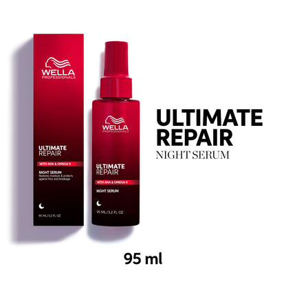 Wella Ultimate Repair Night Hair Serum 95ml - Additional 1