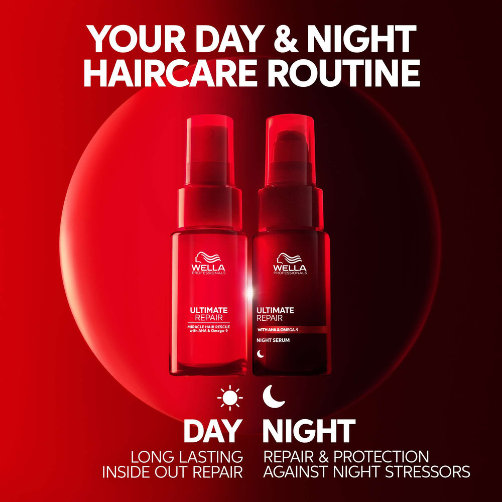 Wella Ultimate Repair Night Hair Serum 95ml - Additional 7