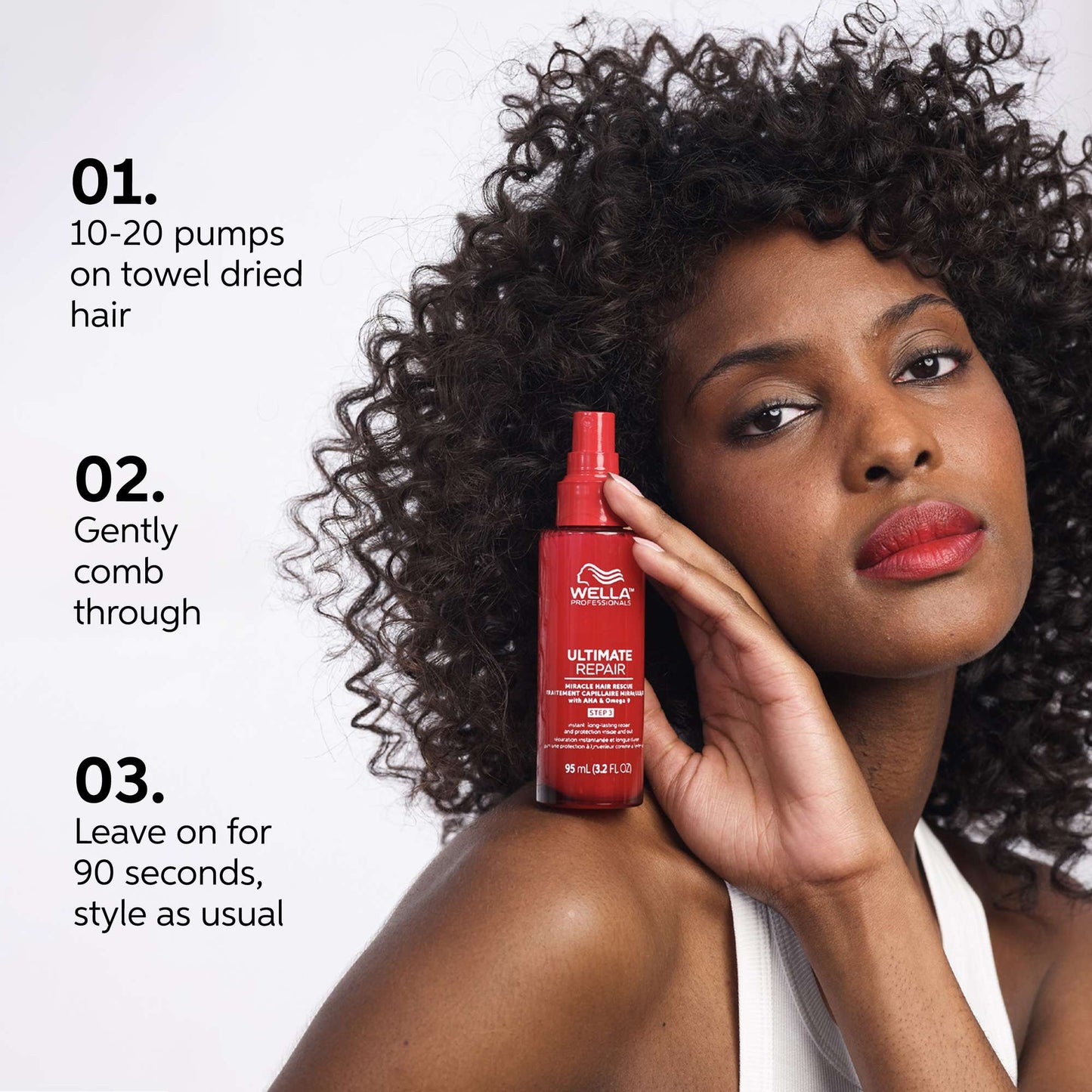 Wella Ultimate Repair Miracle Hair Rescue Spray for All Types of Hair Damage 95ml - Additional 4