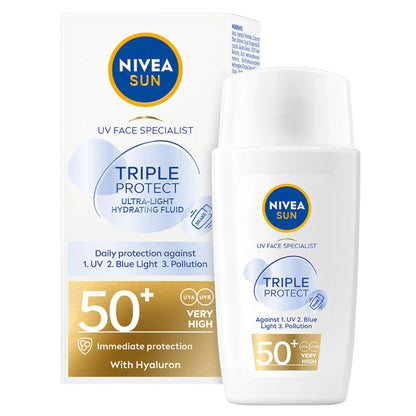 Nivea Sun Care UV Face Specialist Triple Protect SPF50+ Fluid 40ml - Additional 1