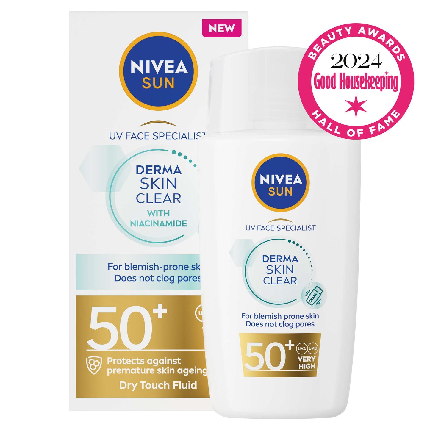 Nivea Sun Care UV Face Specialist Derma Skin Clear SPF50+ 40ml - Additional 1