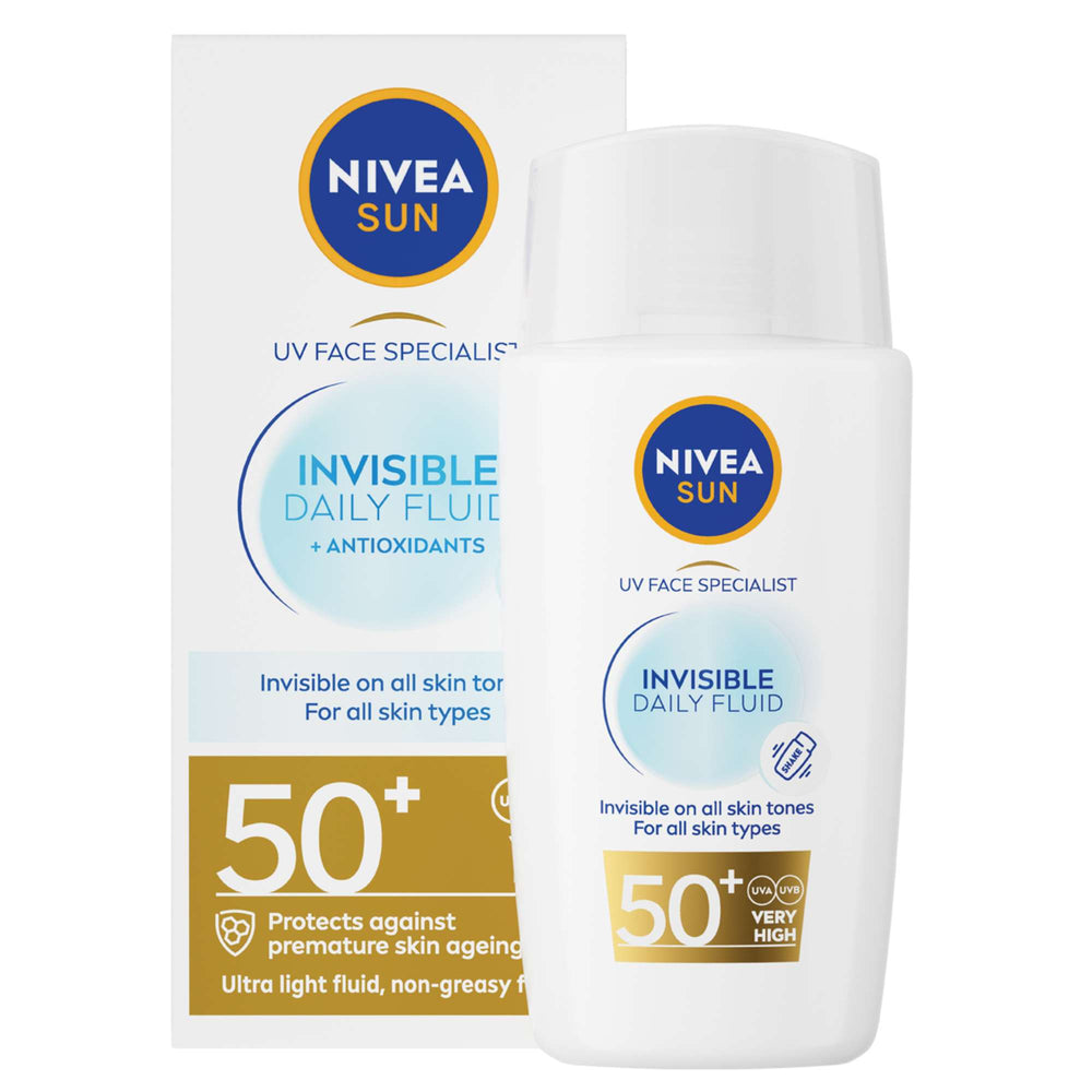 Nivea Sun Care UV Face Specialist Invisible Daily Fluid SPF50+ 40ml - Additional 1