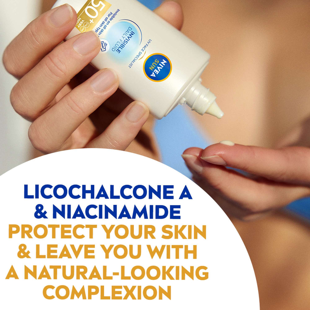 Nivea Sun Care UV Face Specialist Invisible Daily Fluid SPF50+ 40ml - Additional 2