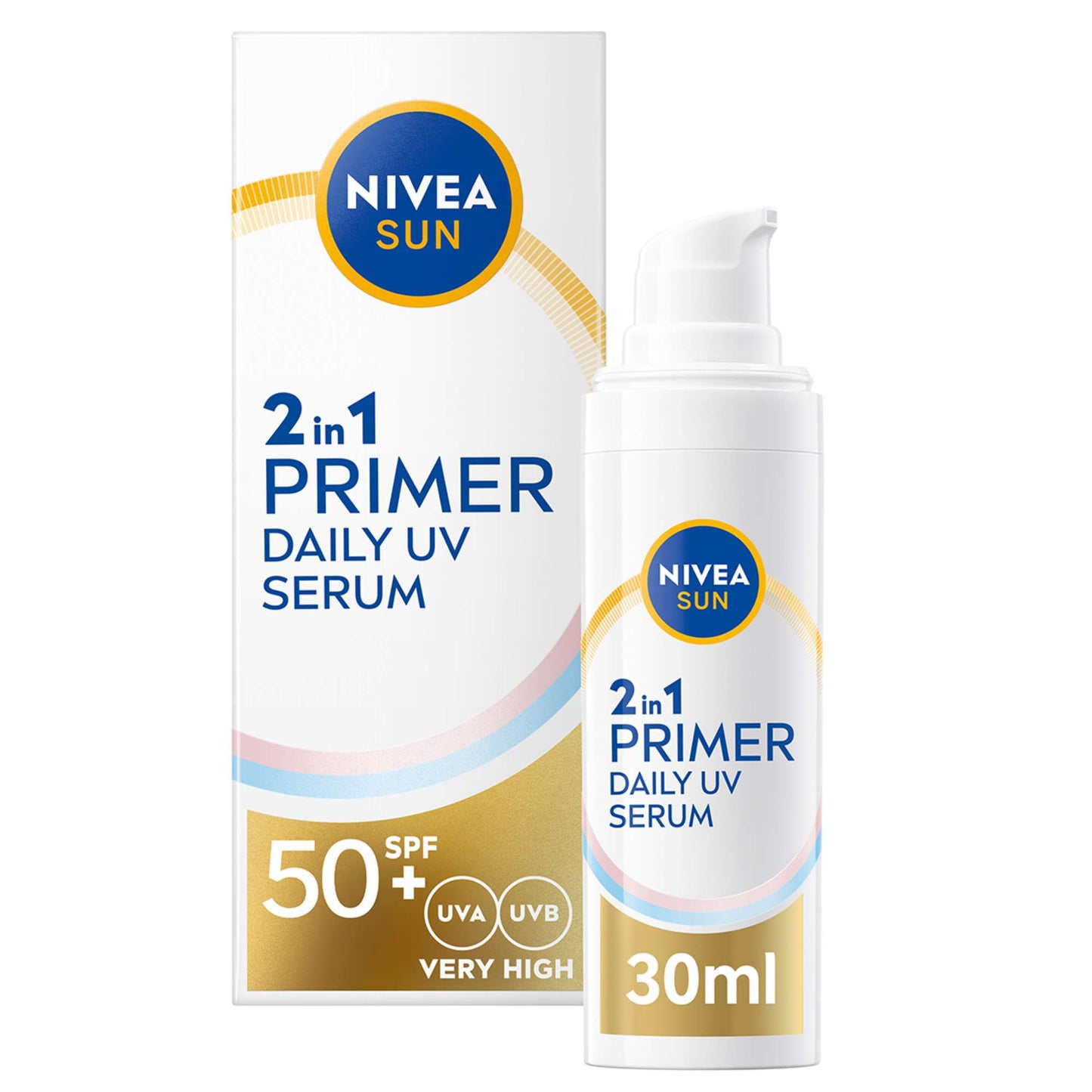 Nivea Sun Care UV Face Specialist 2in1 Primer Daily UV Serum SPF50+ 40ml - Additional 1