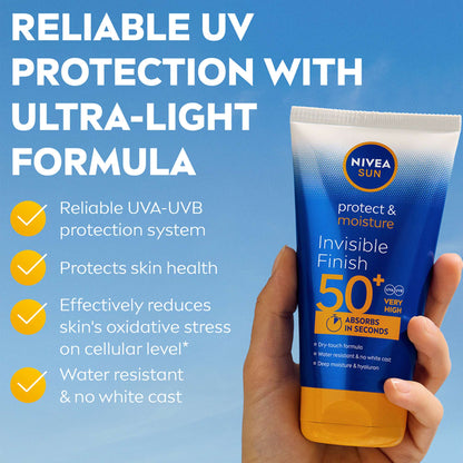 Nivea Sun Care Protect & Moisture Invisible Finish SPF50+ 150ml - Additional 2