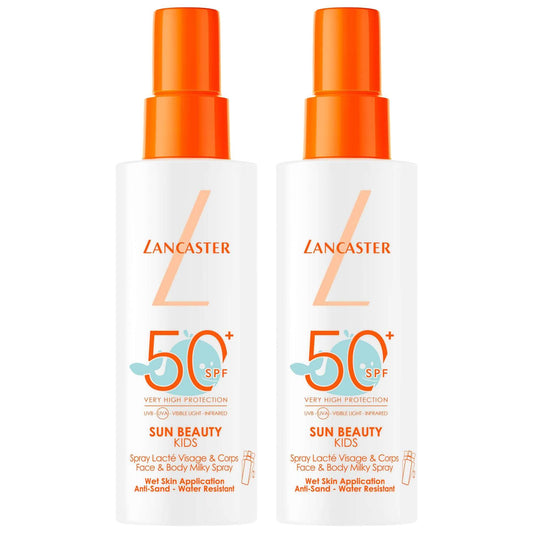 Lancaster  Duo: Sun For Kids Face & Body Milky Spray SPF50+ 150ml x 2