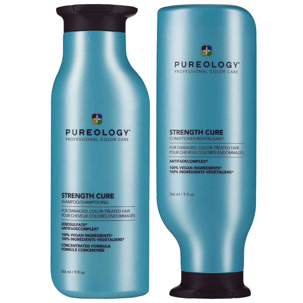 Pureology  Duo: Strength Cure Shampoo and Conditioner for Damaged Hair 266ml