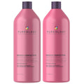 Pureology  Duo: Smooth Perfection Shampoo and Conditioner 1000ml For Frizz Prone, Colour Treated Hair