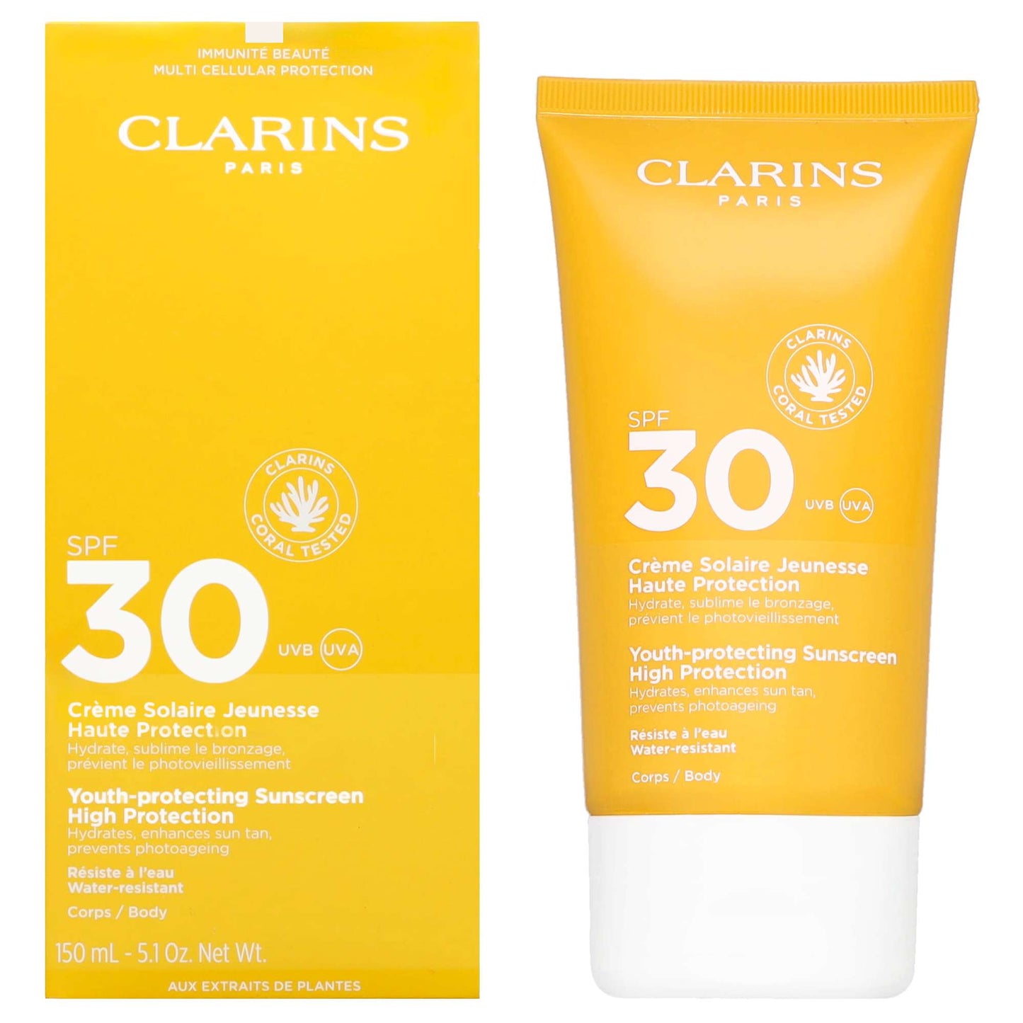 Clarins Sun Care Youth-Protecting Sunscreen High Protection SPF30 150ml - Additional 2