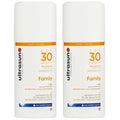 Ultrasun  Duo: Sun Protection For Sensitive Skin Family SPF30 100ml x 2